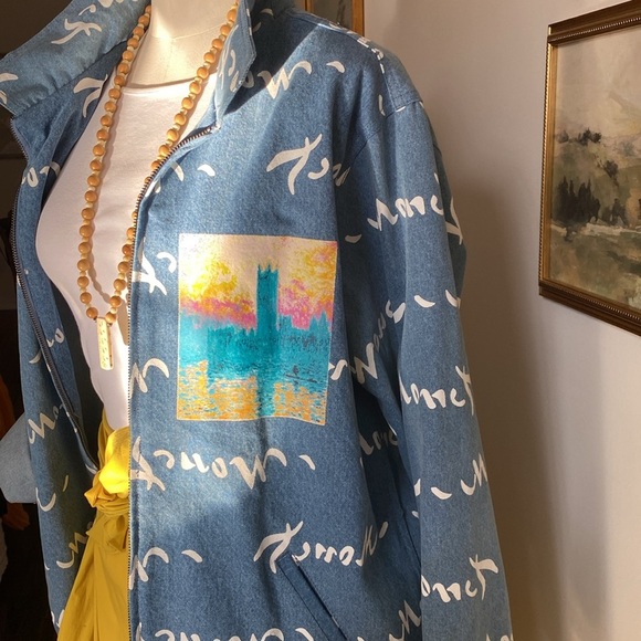 Jackets & Blazers - Knit well UO exclusive Monet Denim jacket